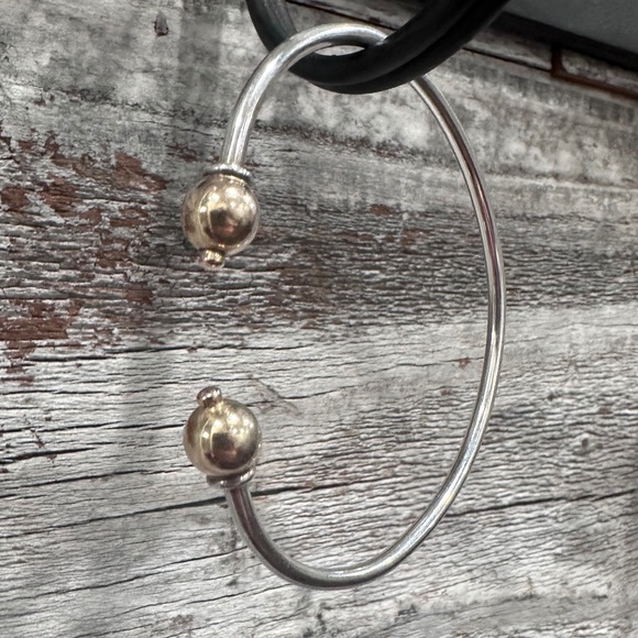 Eden Hand Arts Double Gold Ball Cuff - Picture 1 of 4